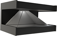 голографическая 3D пирамида
