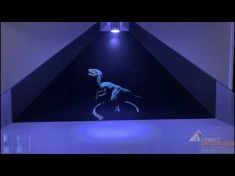 Компания «Гефест Проекция» разработала 3 D контент для голографической пирамиды
