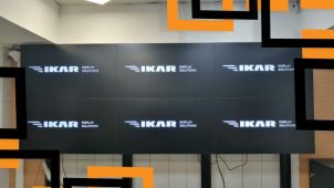 Установка видеостены для компании Дальтрансуголь.