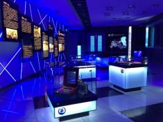 Интерактивное и проекционное оснащения музея компании Сибшахтострой в г. Новокузнецк