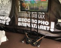 Xbox + Guitar Hero с двумя гитарами на Geek Picnic в парке Коломенское