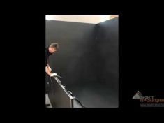 Процесс сборки нашей интерактивной светодиодной фотозоны!
