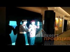Юбилей 122 гимназии г.Казани:: робот R-Bot для торжественной встречи гостей 