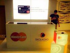Интерактивный бар и уникальное ПО на активности MasterCard в Сколково