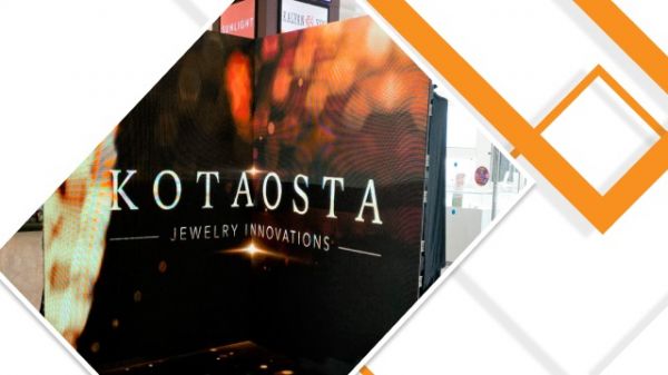 Светодиодная фотозона для бутика KotaOsta
