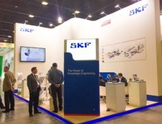 Комплексная разработка и оснащение стенда компании SKF. Выставка PAP-FOR 25-28 октября 2016г., г.Санкт-Петербург, Экспофорум