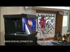 Аренда Голографической пирамиды для Круиза-Презентации Ювелирного Дома Cluev