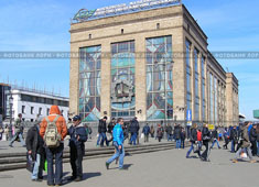Виртуальный промоутер для Московского железнодорожного агентства 15 августа 2012 года.