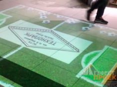 Интерактивный пол в аренду для Московского государственного технического университета