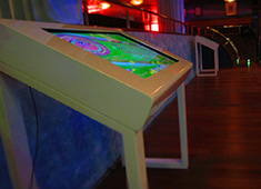 Компания «Гефест Проекция» предоставила в аренду 2 интерактивных стола на мероприятие в РЦ «Арбат»