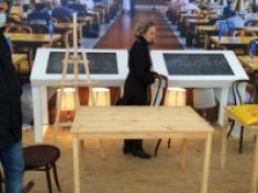 Интерактивные столы на фестивале «Книги России»
