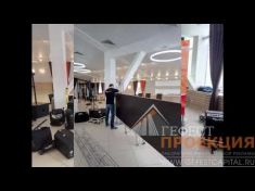 Аренда светодиодного экрана Р3 для компании Philip Morris International в г.Новосибирске 21 марта 2018г.