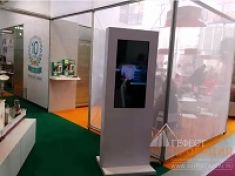 2 сенсорных киоска в аренду для компании Ferplast