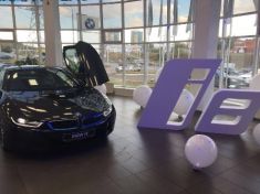 Интерактивный стол и фотолаборатория на Автосалон ТТС - BMW - г. Уфа