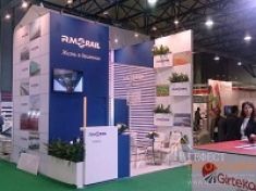 Комплексная застройка стенда для компании RM Rail