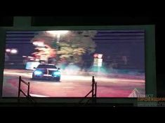 Гефест Проекция РТ произвела поставку и монтаж светодиодного интерьерного рекламного экрана 