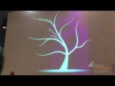 Интерактивное дерево для мероприятия компании RosExpert