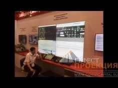Компания Гефест Проекция осуществила установку видеостены из 4х панелей