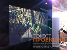 Стенд компании Газпромнефть в г.Новокузнецке на выставке «Уголь России и Майнинг.»