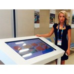 Интерактивный стол на FINA 2015