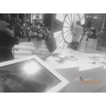 Презентация модной коллекции платьев Золушки компании Дисней, акриловый сенсорный стол 42 дюйма