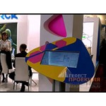 Интерактивные столы для компании «Бриз» на выставку «XIX Российский онкологический конгресс»