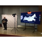 Интерактивная стена 110 дюймов - арендное решение для инсталляции в Москве