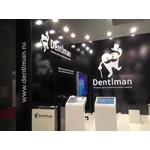 Комплексная застройка стенда Dentlman и интерактив в КрокусЭкспо на выставке «ДЕНТАЛ-РЕВЮ 2016»
